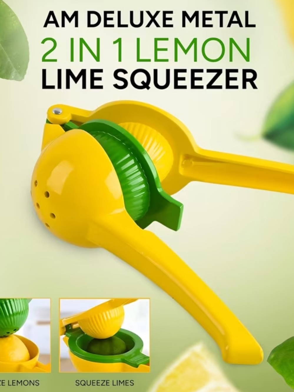 2-in-1 Lemon Lime Squeezer